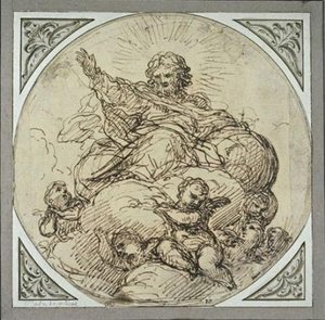 God In Glory — Pietro Da Cortona