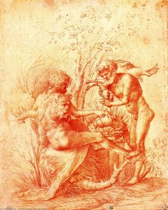 Molorchus Sacrifices A Victim To Hercules In Nemea — Antonio Allegri Da Correggio