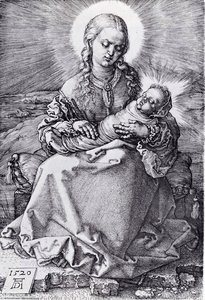 Madonna With The Swaddled Infant — Albrecht Dürer