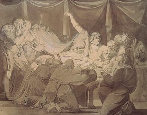 The Death Of Cardinal Beaufort — Johann Heinrich Füssli