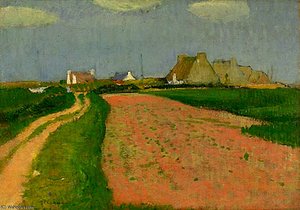 Paysage De Bretagne — Henri Moret