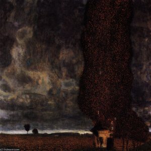 The Big Poplar Ii — Gustav Klimt