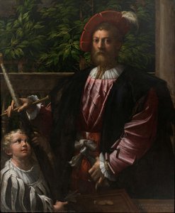 Portrait Of Lorenzo Cybo — Parmigianino