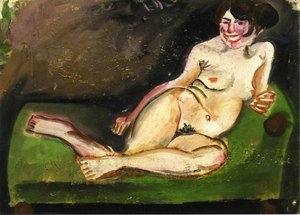 Reclining Nude — Otto Dix