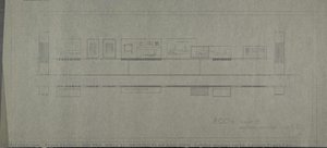800 Yrs. Wall 11. Ground Plan And View (exhibit Display Racks, Leipzig Trade Fair) — Franz Ehrlich