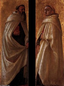 Two Panels From The Pisa Altarpiece — Masaccio