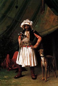 Bashi-bazouk And His Dog — Jean-léon Gérôme