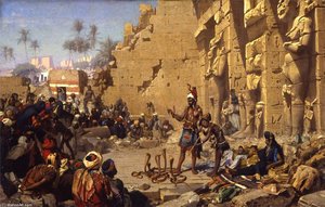 Karl Wilhelm Gentz A Snake Charmer
