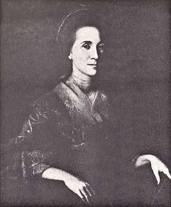 Mrs. Charles Carroll Of Carrollton, (painting) — Charles Willson Peale