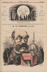 Caricature Of Bismark — André Gill, Political Satire