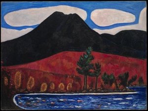 Mt. Katahdin, Maine, No. 2 — Marsden Hartley