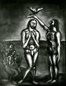 We ... By His Death We Were Baptized — Georges Rouault