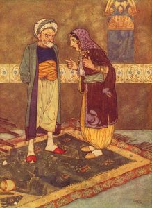 She Confronted Him — Edmund Dulac