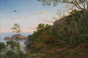 Tea Trees Near Cape Schanck, Victoria — Eugene Von Guérard