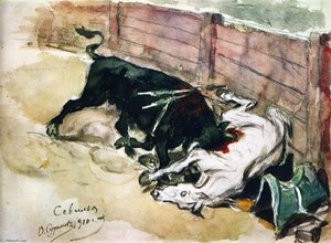Corrida, Seville — Vasily Ivanovich Surikov