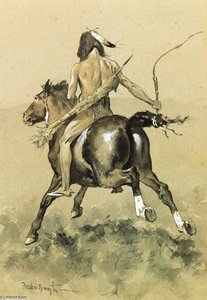 Going To The Buffalo Hunt — Frederic Remington