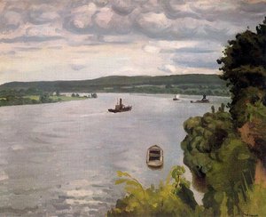 Navegación En El Viejo Puerto — Albert Marquet