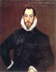 Portrait Of A Gentleman From The Casa De Leiva — El Greco