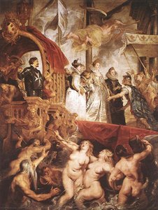 The Landing At Marseilles — Peter Paul Rubens