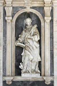 Statue Of St. Vincent — Carlo Monaldi (1691-1760)