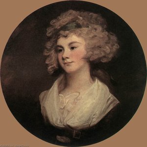 Lady In A Brown Robe — George Romney