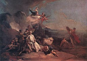 The Rape Of Europa — Giambattista Tiepolo, Baroque