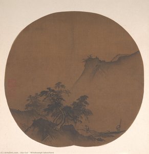 Windswept Lakeshore — Xia Gui
