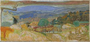 Landscape At Le Cannet — Pierre Bonnard