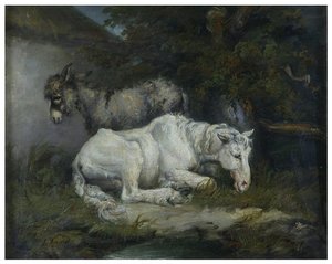 Horse And Donkey — James Ward