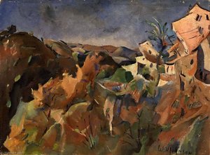 Long View From St. Anne, Cagnes Sur Mer — William H. Johnson