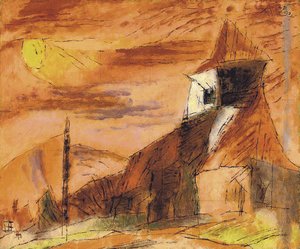 Possendorf Iii — Lyonel Feininger, Expressionism