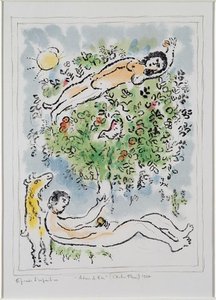 A Tree In Blossom — Marc Chagall