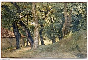 Foret De La Villa Borghese — Pierre-henri De Valenciennes, Early Romantic Landscape