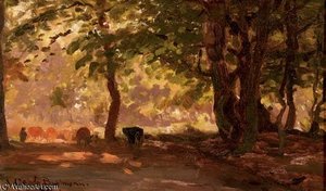A Forest Path - A Study