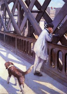 Le Pont De L'europe — Gustave Caillebotte