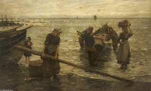 Returning With The Catch — Frederick William Jackson