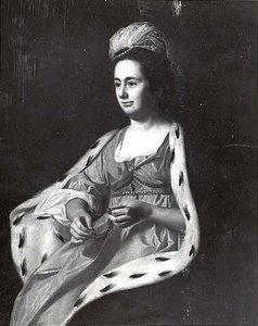Abigail Smith Babcock (mrs. Adam Babcock), (painting) — John Singleton Copley, Neoclassicism