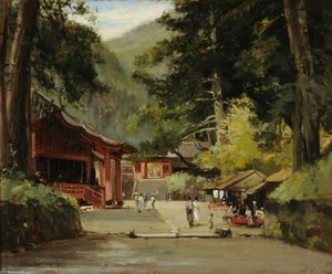 Entrance To The Mausoleum Of Jyemiten, Nikko, Japan