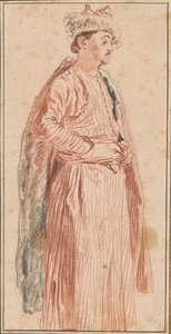 A Member Of The Persian Embassy — Jean-antoine Watteau, Rococo