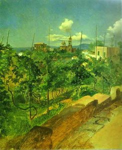 Vineyard At Vico — Nikolai Ge