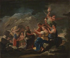 The Cave Of Eternity — Luca Giordano