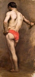 Man In Red Trunks — Louie Burrell