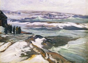 The Lost Fisherman (also known as Winter Surf)