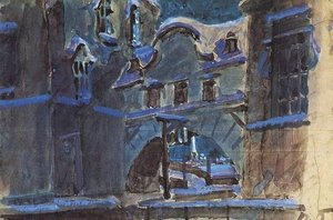 The Winter Canal — Mikhail Vrubel, Symbolism