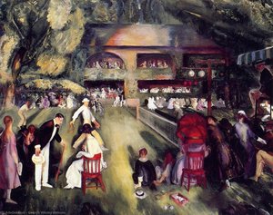 Tennis At Newport — George Wesley Bellows