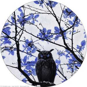 Blue-eyed Owl — Lee Yun-gi