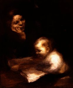 Mother and Child reading