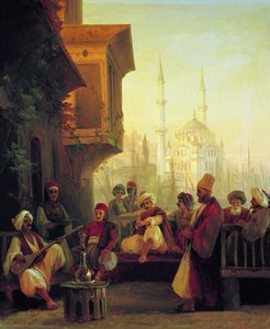 Oriental Scene — Ivan Konstantinovich Aivazovsky, Romanticism