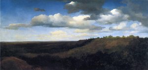 Landscape In The Campagna — Charles-françois Daubigny, Impressionistic Landscape