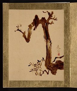 Crow On Tree — Shibata Zeshin